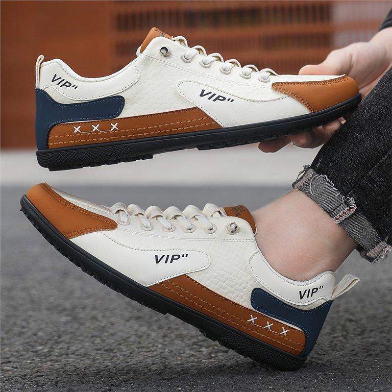 Casual Men's Shoes Autumn New Versatile Fashion Mesh Breathable Lightweight Soft Baseplate Shoes Daily Simple Flat