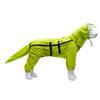 Adjustable Full Coverage Raincoat for Medium to Large Dogs: Golden Retriever, Labrador, German Shepherd - Sealed Seam, Four-Leg Design