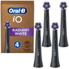 Toothbrush - Oral-B - iO Radiant White - Gentle Whitening and Effective Cleaning - Pack of 4 Heads