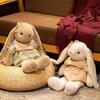 30/40cm Simulated Long Eared Rabbit Stuffed Plush Toy, Figurine Doll, Cartoon Anime Cute Pillow, Children's Birthday Gift Doll