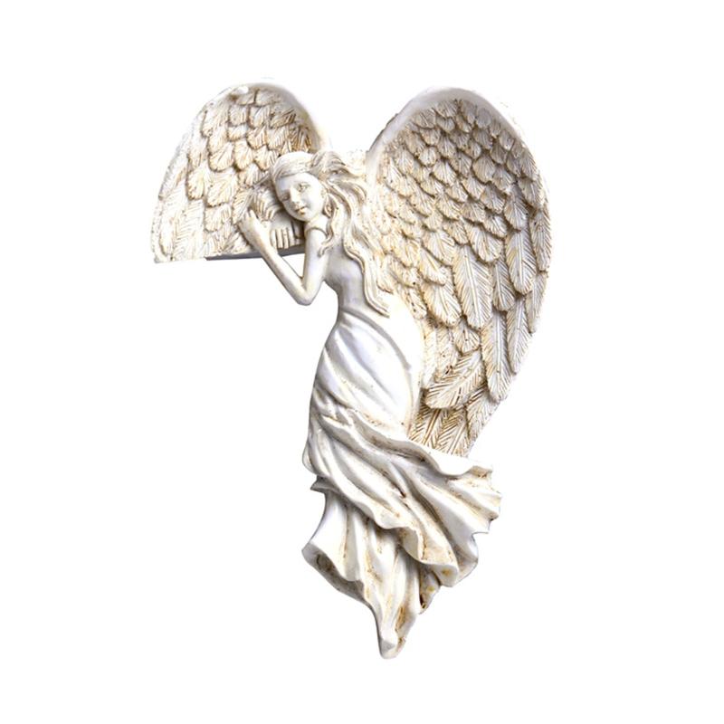 

Креативный Правый/Левый Угловой Ангел со Статуя Крыльев Смола Фигурка Поделки для Дома Гостиной Спальни Украшение Sup 1