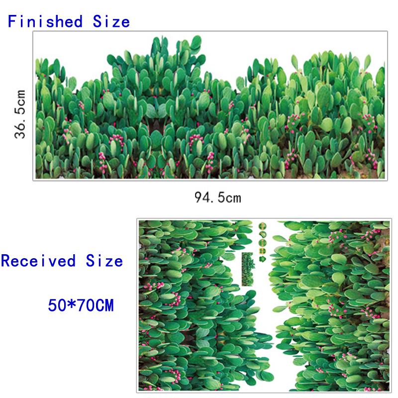 Green Grass Butterfly Foot Line Baseboard Corner Cover Wall Decal Stickers Home Decor