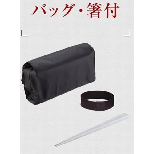 Asvel "Lantas FL" Lunch Box with Two-Tier Back, Silver, SS-T640