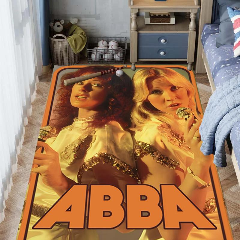 ABBA Ikonisches Musik-Erbe Teppichbodenmatten Wohnzimmer- und Schlafzimmer-Matten Badezimmer-Matte Kunst Mode