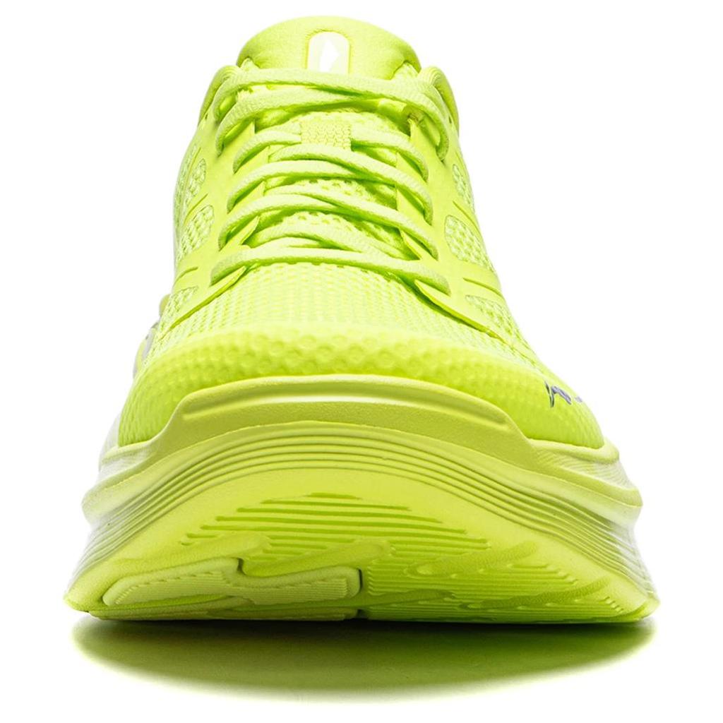 Li Ning Ling Yue Refreshing Comfortable Shock Absorbing Breathable Low Top Casual Running Shoes Men Sneaker Fluorescent-Lemon-Green ARSU097-2