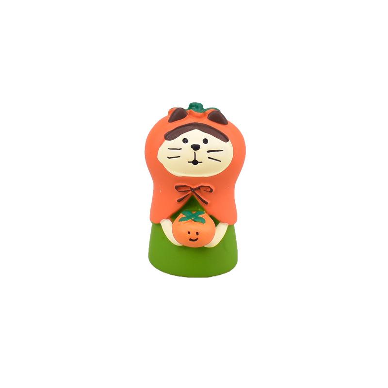 New!Japan Zakka 2025 Halloween Japan Decor Bookshelf Decoration Collectible Home Decor Resin Craft Ornaments Scene Decoration