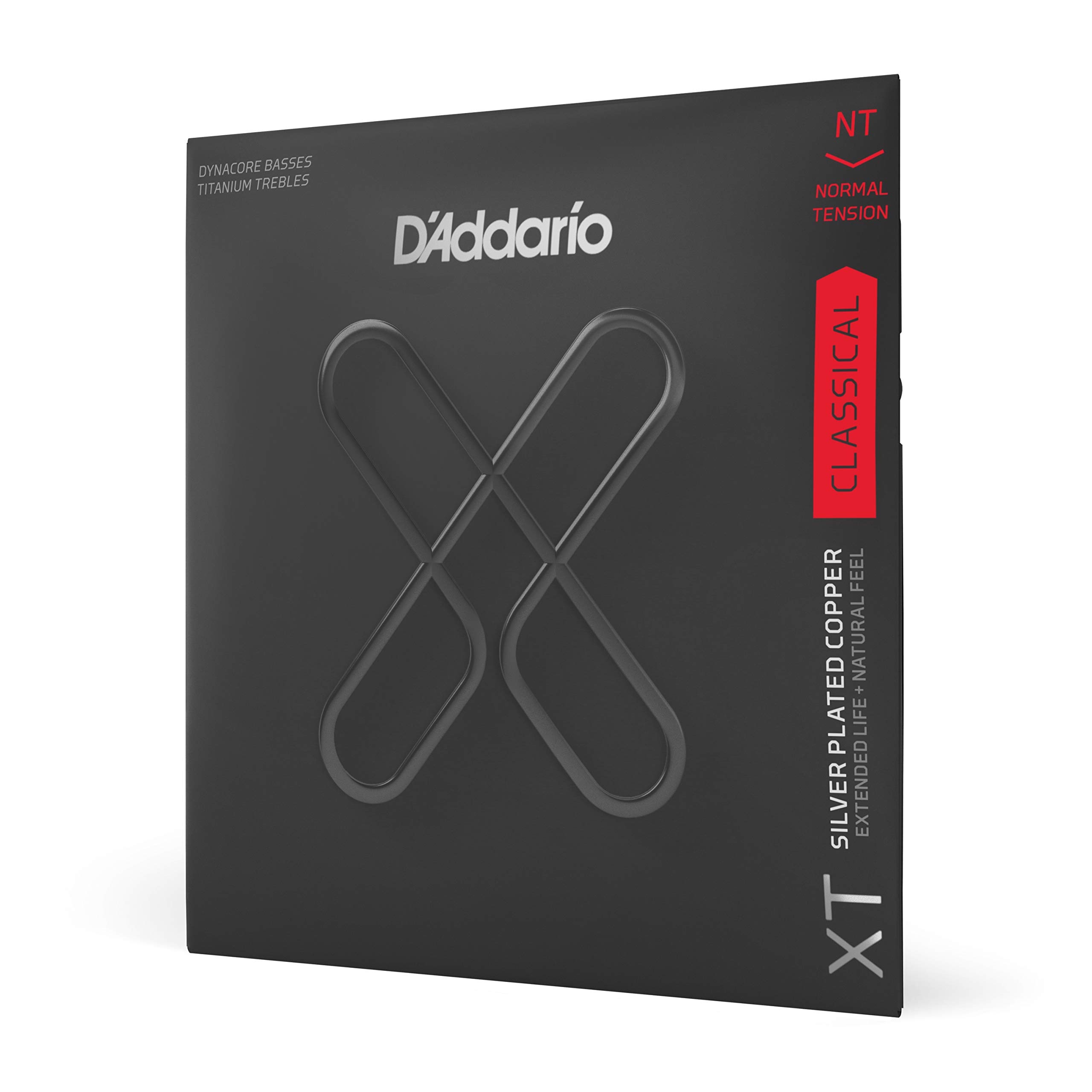 Classic Guitar Strings XT Coated Strings Normal Tension XTC45TT D Addario Dynacore/Titanium
