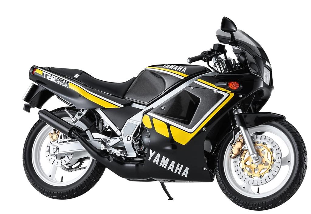 Hasegawa Yamaha TZR250 Nový černý plastový model Yamaha 21743 1/12 (2AW)