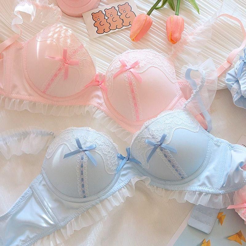 Girls Cute Push Up Bras Padded Underwear Women Sexy Bras Female Lingerie