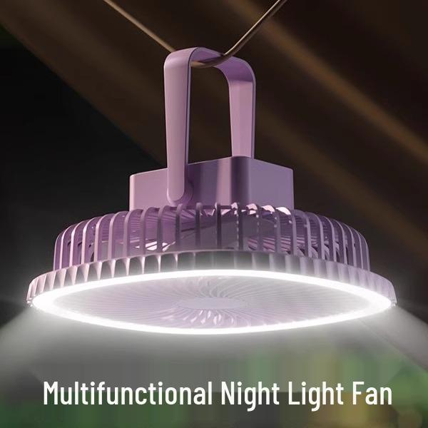 Dual-Use Mini Portable USB Fan for Home & Dorm - Desktop & Hanging