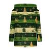 Ladies' Fashionable Printing Casual Hooded Long Sleeved Sweatshirt