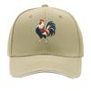 Retro Rooster Silhouette Farm Graphi Sandwich Baseball Cap Sun Cap Outdoor Workouts Hat