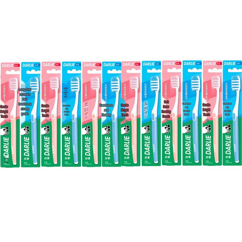 Darlie Medium Bristle Toothbrushes - 12 Pack