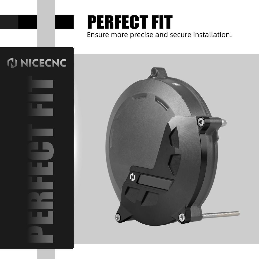 NICECNC Clutch Cover Guard Protector for KTM 1390 SUPER DUKE R 2024 1390 SUPER DUKE R EVO 2024 1390 SUPER DUKE R / R EVO 2025