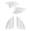 For Land Rover Range Rover Sport L320 2010-13 Stainless Steel Car Door Tweeter Audio Speaker Cover Trim Sticker Car Accessories