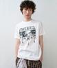 THEVINYLHOUSE Eyes Down Tee White