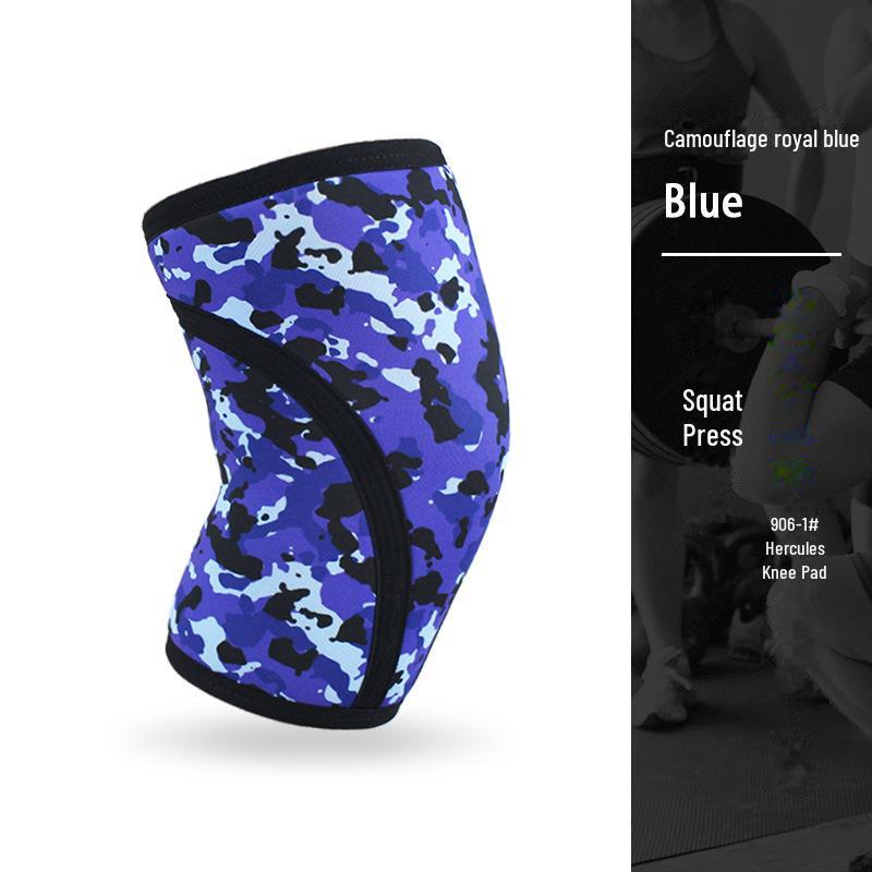 Hercules 5mm Neoprenowe Nakolanniki - Grube 7mm Kamuflażowy Design do Nurkowania, Podnoszenia Ciężarów i Przysiadów
