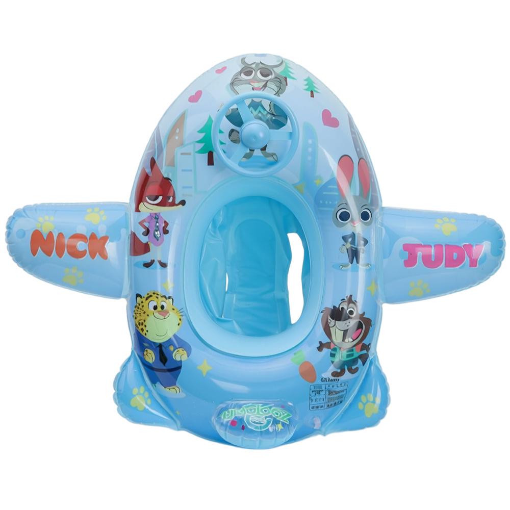 Xiao Lv Inflatable Baby Swim Ring with Removable Sunshade Canopy