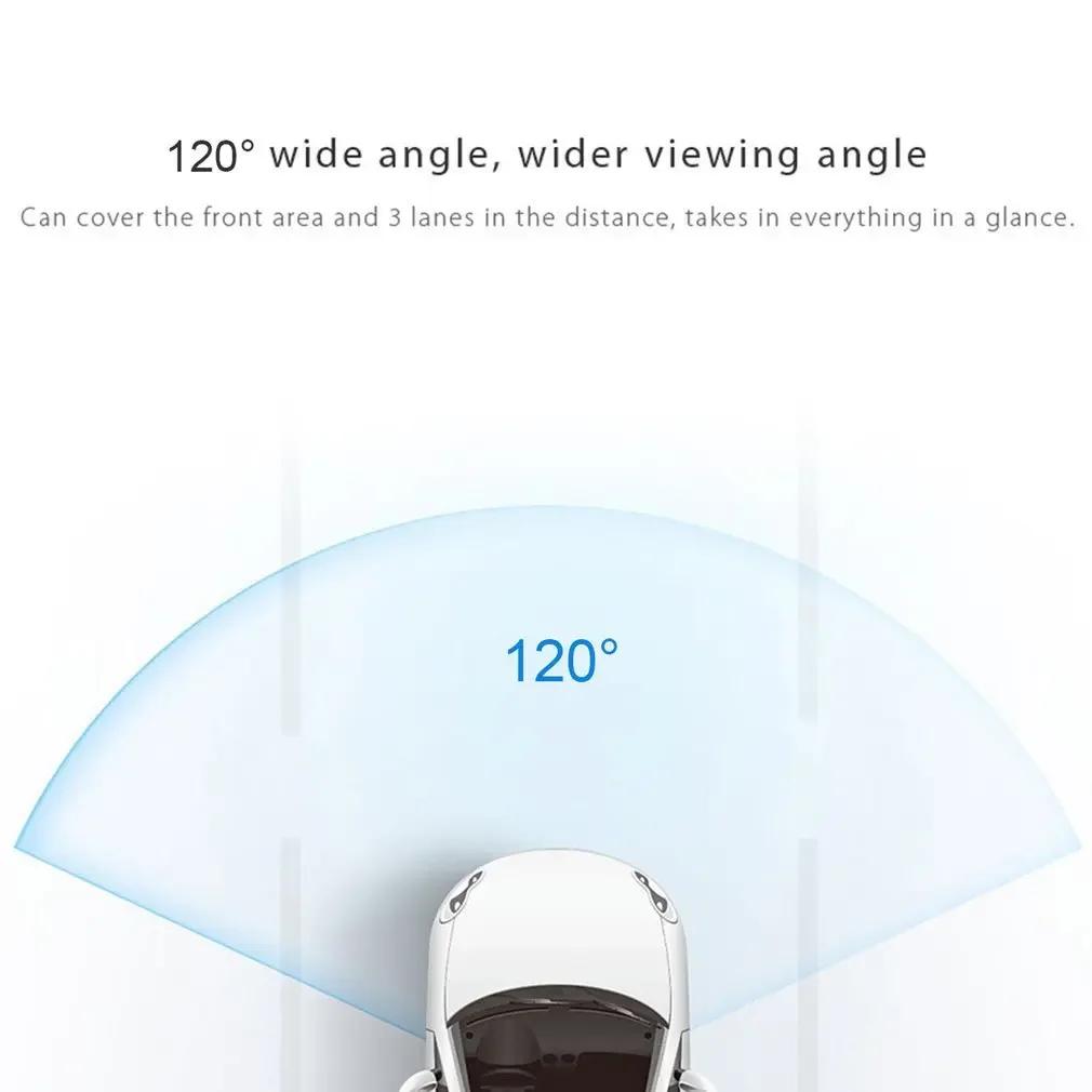 Kamera samochodowa 2 w 1 i detektor radaru, Wielofunkcyjne urządzenie do nagrywania w wysokiej rozdzielczości z przodu i z tyłu