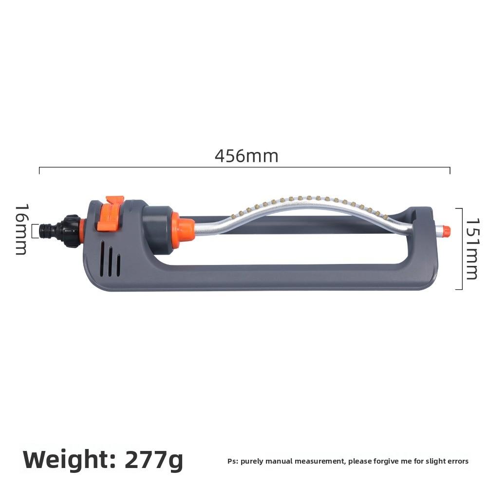 Automatic Oscillating Lawn Sprinkler 19 Hole 4 Modes Watering Device for Home Garden Agricultural Irrigation