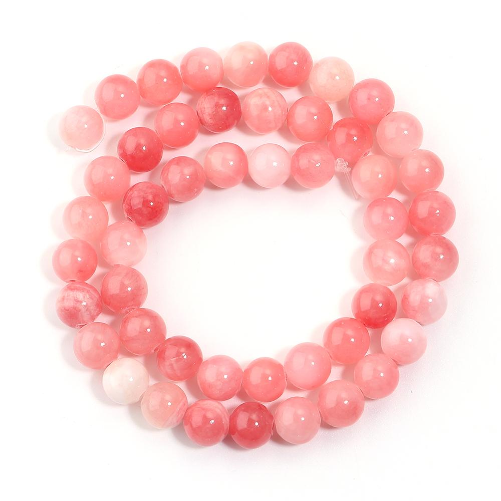 34-90pcs 4-12mm Persian Jade Stone Beads Natural Stone Loose Spacer Beads For Jewelry Making DIY Bracelet Necklace Accessories