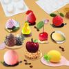 Mango Silicone Cake Mold for Fruit Mousse Homemade Dessert Pastry Bakeware  for Birthday Party