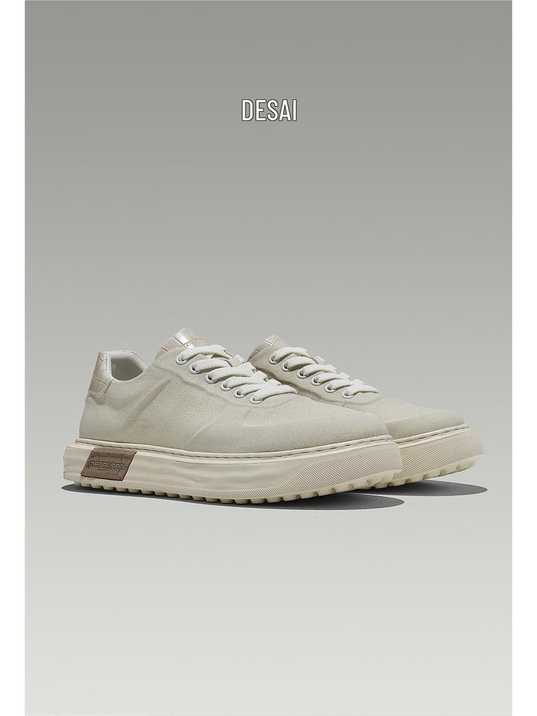 Desai Men's Breathable Mesh Casual Low-Top Shoes: Stylish, Versatile, and Comfortable for Summer