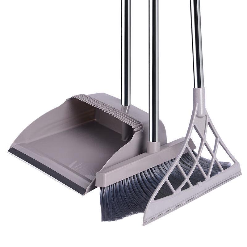 

Jiemengzhe Soft Bristle Broom and Dustpan Set