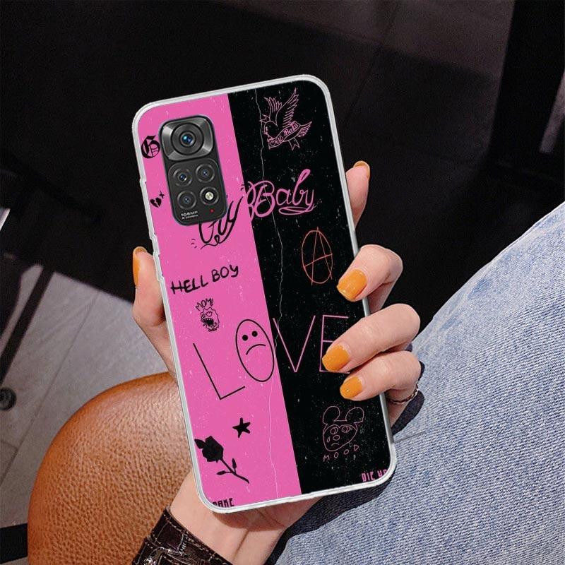 

Чехол для телефона певца Lil Peep для Xiaomi Redmi Note 15 14 13 12S 12 11 Pro Plus 14S 11S 11E 10 10S 11T 5G Персонализированный чехол Redmi Redmi Note 14 Pro 4G