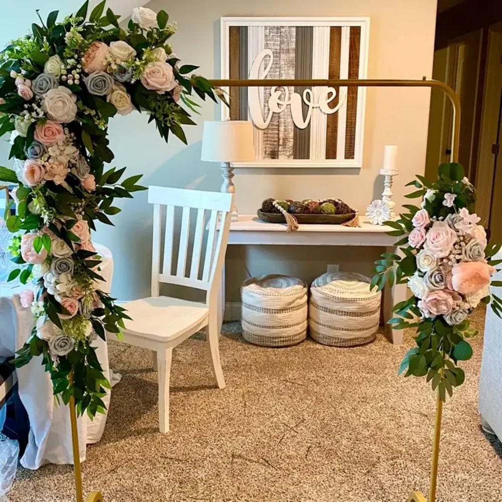 Long Silk Willow Leaves Real Touch Fake Plant  Wedding Party Decor