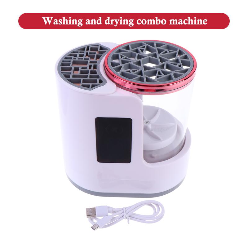 Electric Makeup Brush Cleaning Machine Makeup Brush Dryer Portable Automatic USB Cosmetic Brushes Cleaner Tool