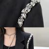 1PC Sew-On Trim DIY Marquise Teardrop & Round for Clothes Shoes Bags Belt Sash Appliques Glitter Wedding Dress Rhinestone Chain