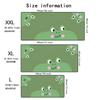 Cute Cartoon Frog  Mouse Pad XXL Large Gaming Accessory Deskmats HD Non-Slip Rubber Computer Keyboard Mat Office Laptop Mousepad