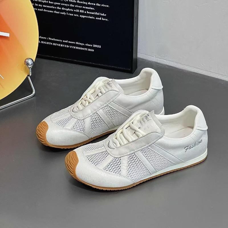 Women's new summer breathable mesh sneakers versatile casual soft-soled beef tendon sole shoes