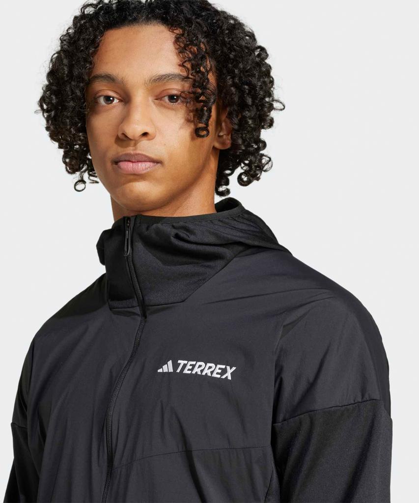 adidas Terrex Xperior Climawarm+ Windlight Fleece Hooded Jacket - Black / Jf1227