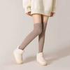 Wollene Korallenfleece-Socken Ins Anti-Rutsch-Bodensocken Causal Oberschenkelhohe Strümpfe Mädchen