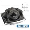 For Ford Focus 2 2005-2008 Gear Shift Knob + Gaiter Boot - Manual Shifter Lever Cover, PU Leather Anti-Worn Interior Accessory