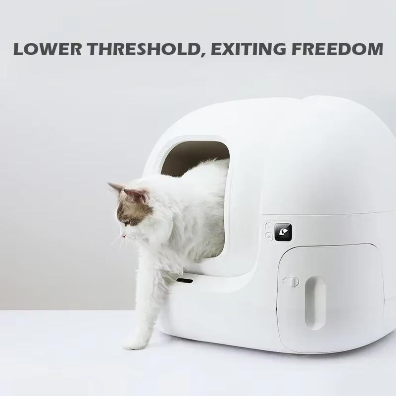 PETKIT Intelligent Self-cleaning Automatic Cat Sand Basin Belt Application International Version PURA Latest Model Max-2 Smart Life