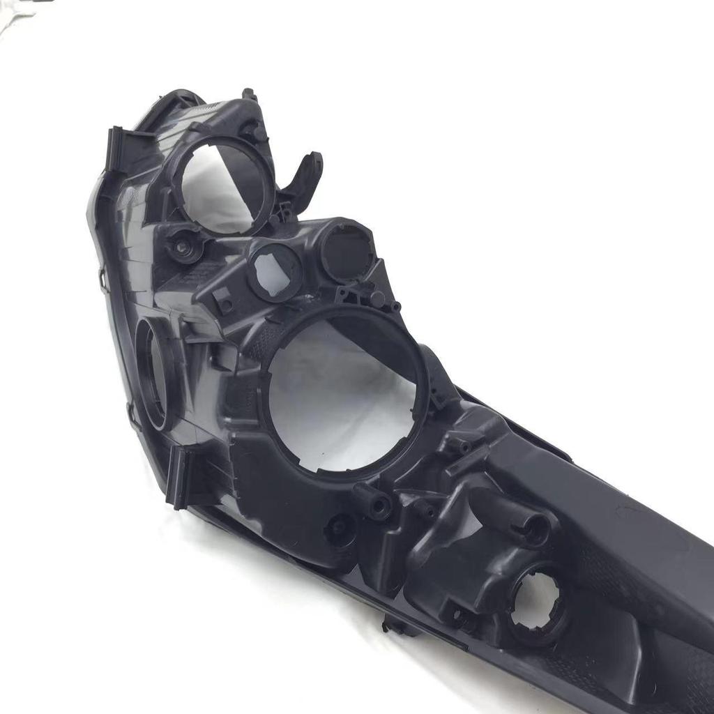 12-16 Elantra Headlight Back Shell: Full Series Black Bottom Lamp Base