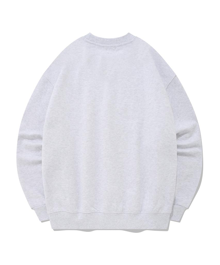 FALLETT Cat Friends Sweatshirt Light Gray