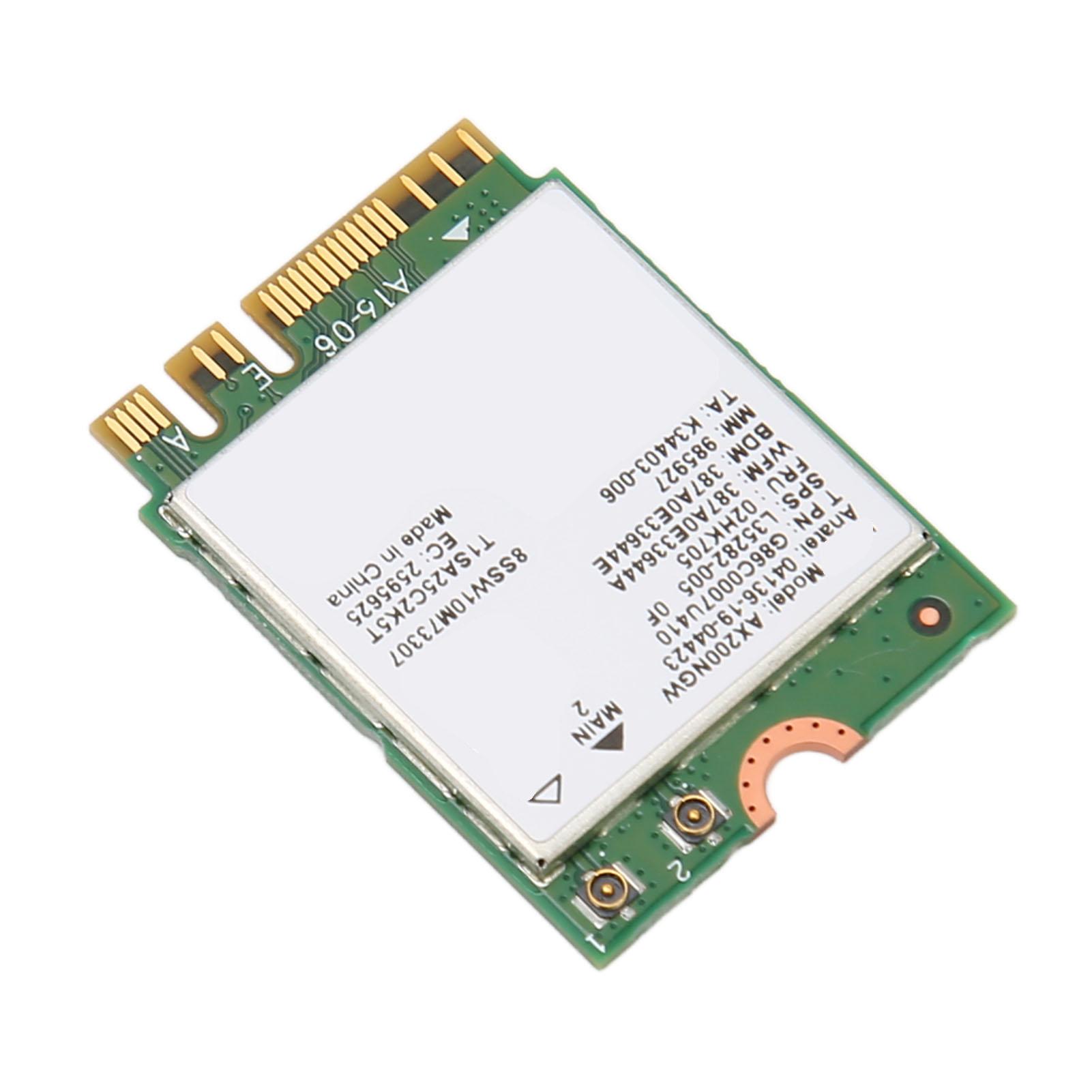 

WiFi 6 Network Card for Intel AX200NGW 802.11ax Bluetooth 5.2 WIFI M.2 Network Adapter for Laptop