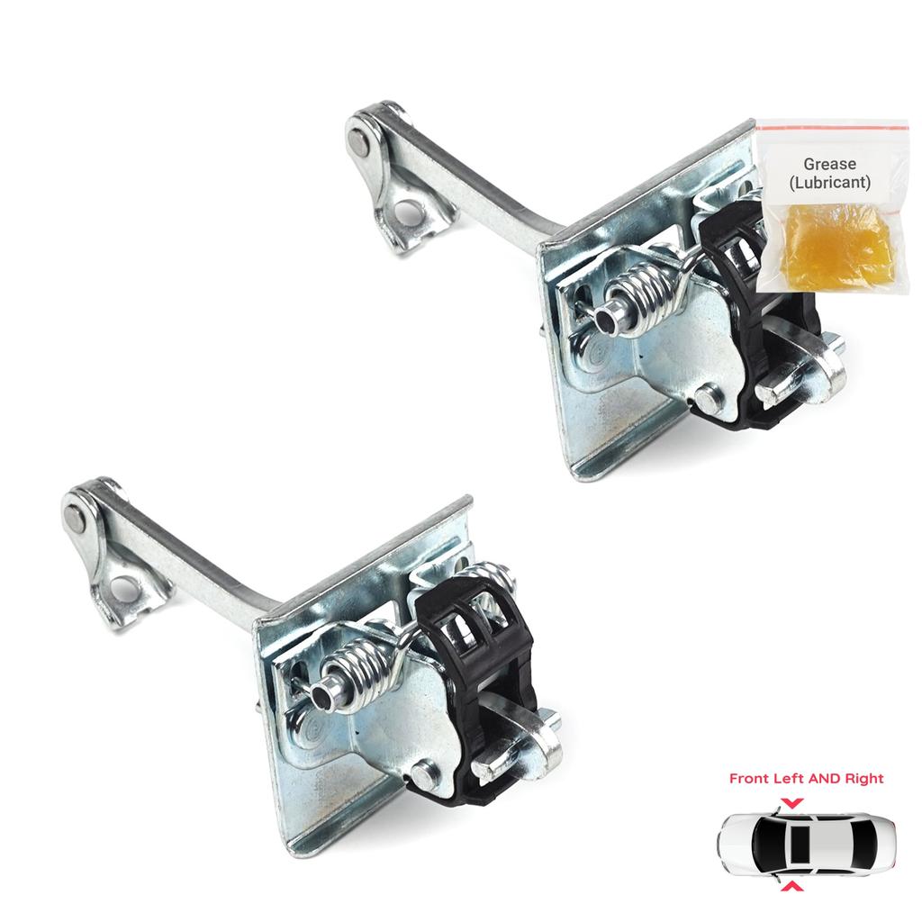 BDP769-1 2 Pieces Front Left AND Right Door Catch Hinge Brake Stop Check Strap Limiter for Peugeot 3008 MK1 T84 0U 5008 MK1 T87 0U 0E 9181Q2
