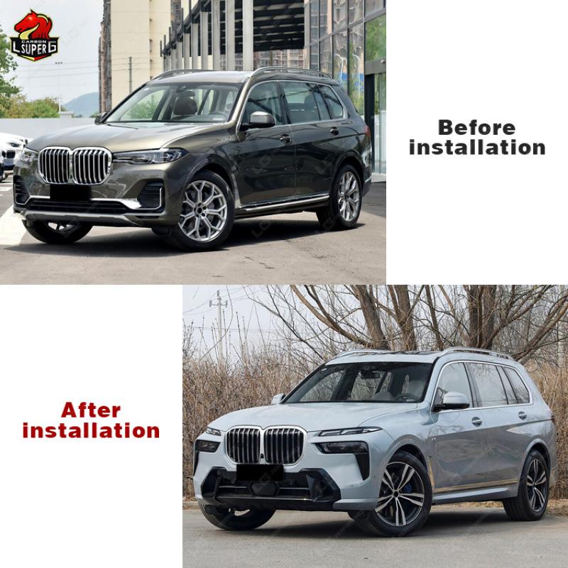 BMW X7 G07 LCI M-Tech Sport Body Kit: Bumpers, Headlights & Taillights Upgrade
