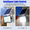 LED Solar Light Outdoor Dimmable Remote Control Waterproof IP67 For Garden Street Spotlight Wall Solar Powered Flood Lamp