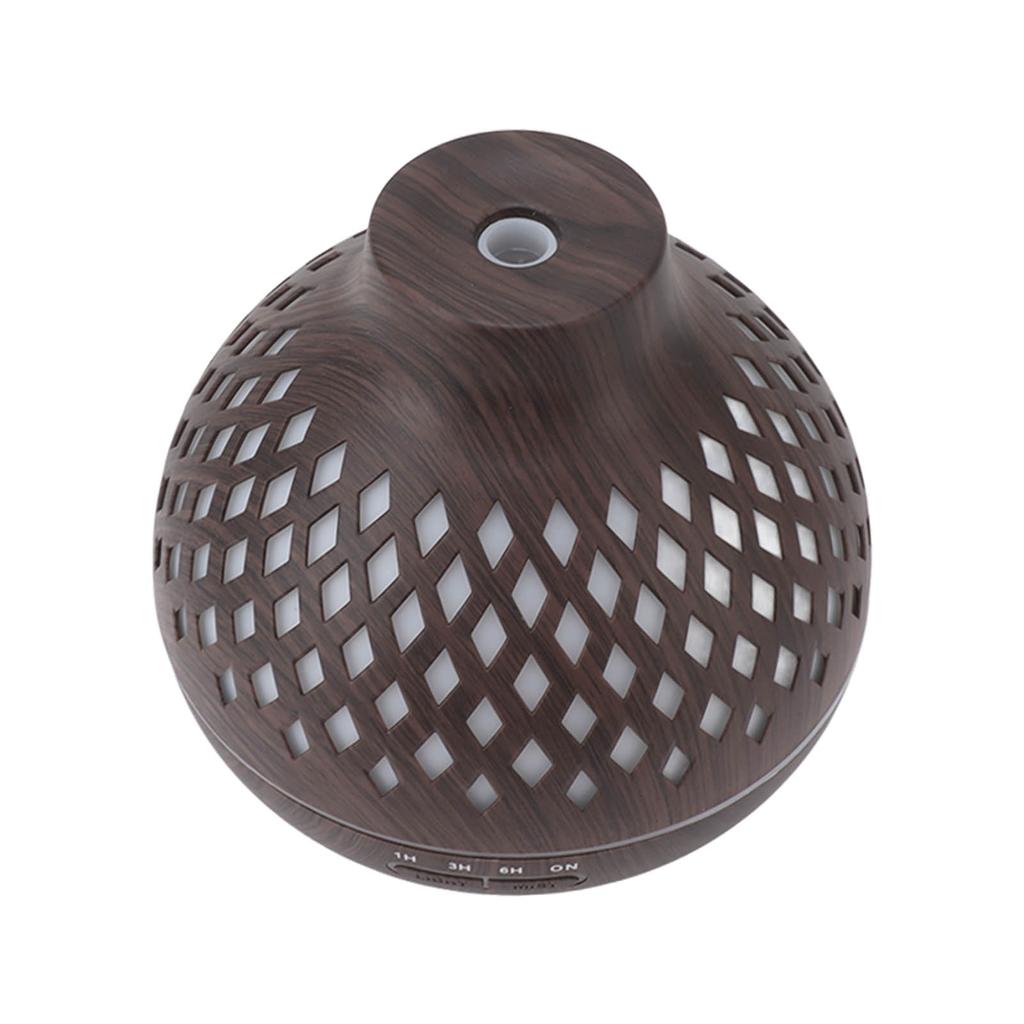 400ml Aromatherapy Humidifier Onion Wood Grain Aroma Humidifier Colorful Light Ultrasound Essential
