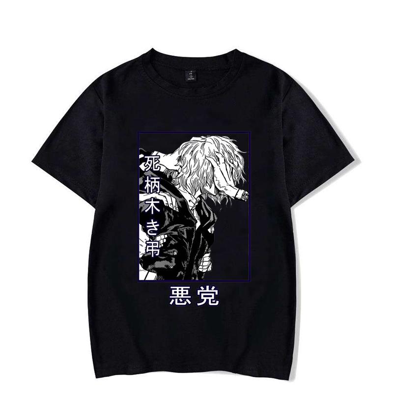 Hot Sales Shigaraki Tomura T Shirts Women Men Summer Cool Anime Short Sleeves Personality Harajuku T-shirt