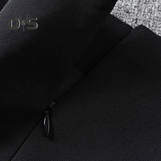 Damen-Minirock, hohe Taille, seitlich geteiltes Design, einfarbig, kurzer Rock, A-Linien-Design, Skort, Anti-Exposure-Arbeitsrock