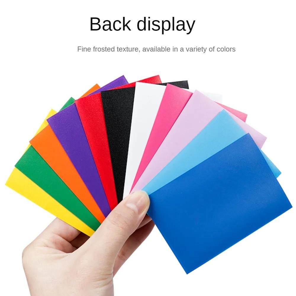 200 PEZZI Buste Standard per Carte da Gioco Carte Collezionabili Buste Doppia Strato Opache per Pokemon MTG Baseball Sport Card Gioco da Tavolo
