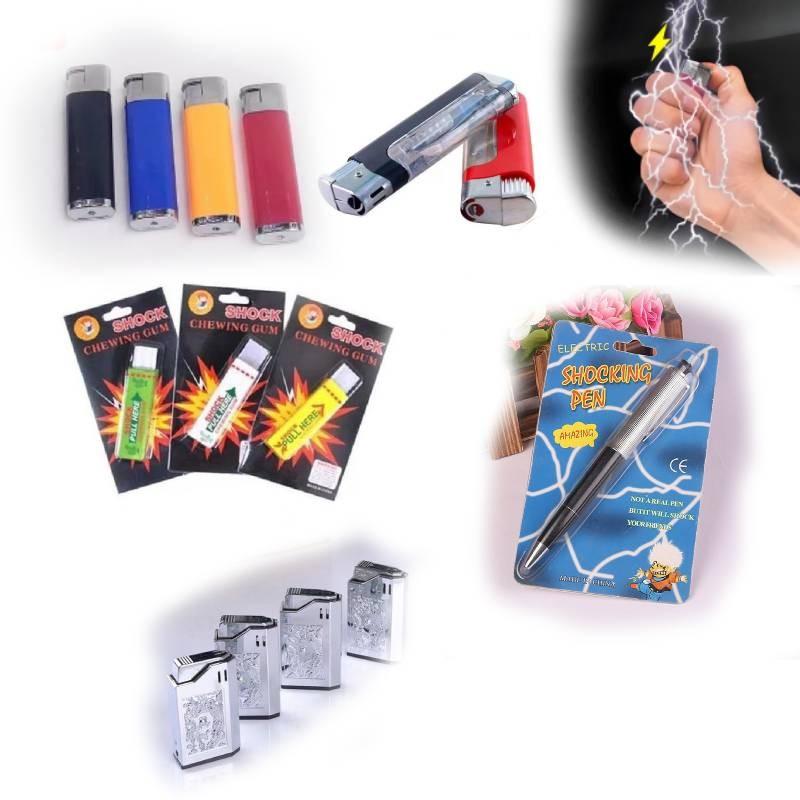 Trick Transparent Creative Leakage Lighter April Fool Day Strange Toy Prank