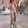 New Fall Collection Elegant Off-the-Shoulder Casual Two-Piece Set for Women